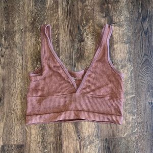 Urban outfitters ribbed crop top